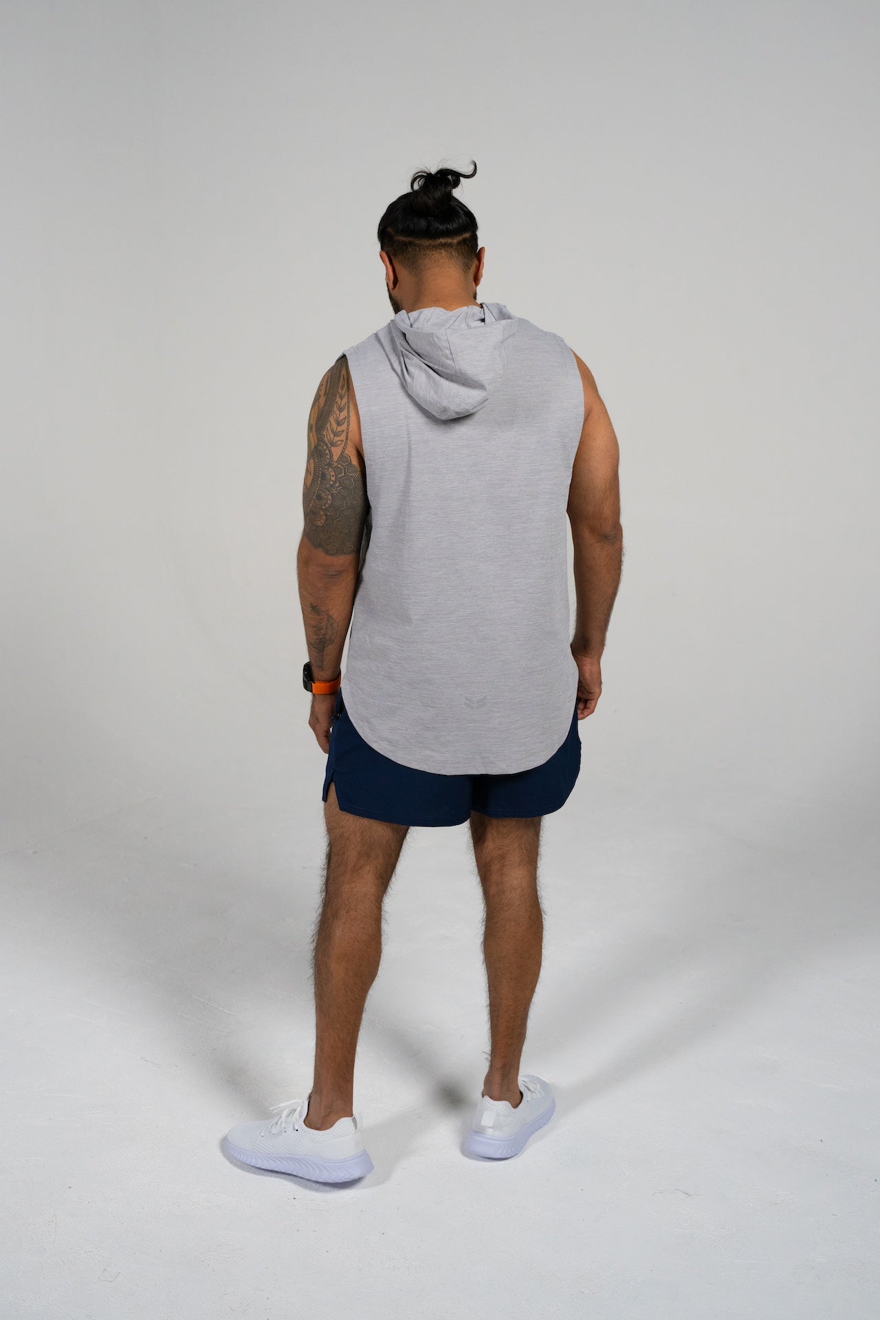 Determined Hooded Sleeveless