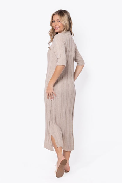 Amara Dress (Beige)