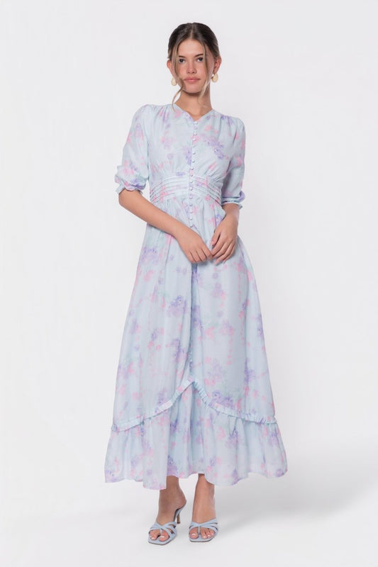Amelia Dress (Light Blue)