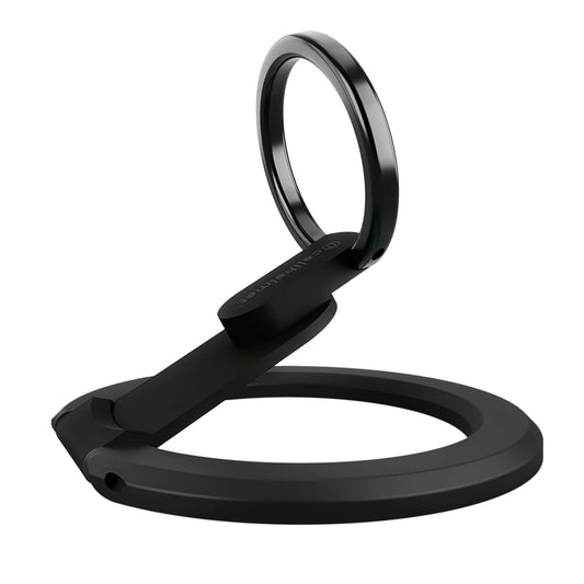 Magsafe Compatible Snap Ring Stand - Onyx Black | Cellhelmet