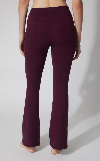 Polarlux Tribeca Elastic Free Full Length Side Pocket Flare Leg Pant