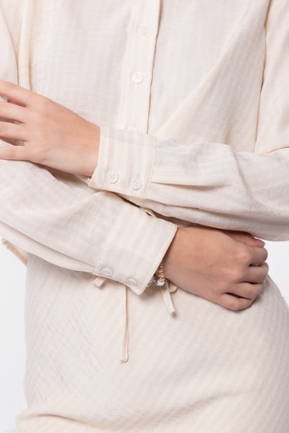 Anita Top (Khaki Stripe)