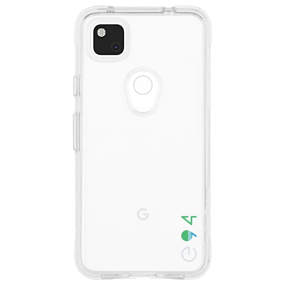 Case- Mate - Google Pixel 4a Case - 5.8" - Eco94 Eco Clear - Plant Based Eco Friendly Material - Clear