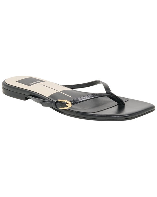 black leather-