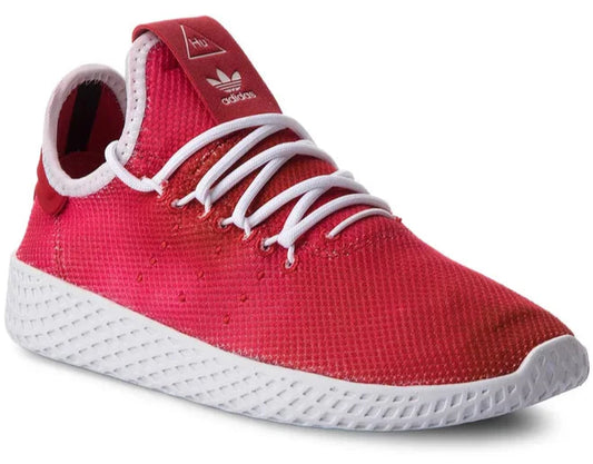 adidas Grade School Pharrell X Tennis Hu J 'Scarlet' Sneakers