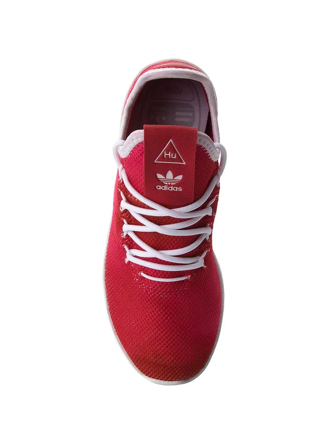 adidas Grade School Pharrell X Tennis Hu J 'Scarlet' Sneakers