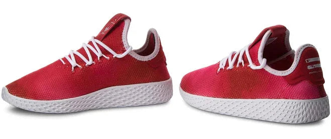 adidas Grade School Pharrell X Tennis Hu J 'Scarlet' Sneakers
