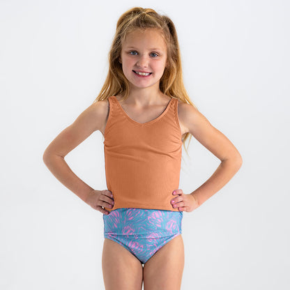 V Neck Tankini Top (Girls)