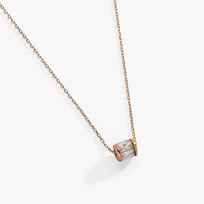 April Birthstone Precious Pendant Necklace