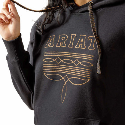 Ariat Womens Booted Logo Hoodie