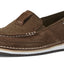 Brown Suede Floral