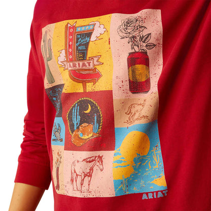 Ariat Women's Roadside Oversized Long Sleeve Shirt