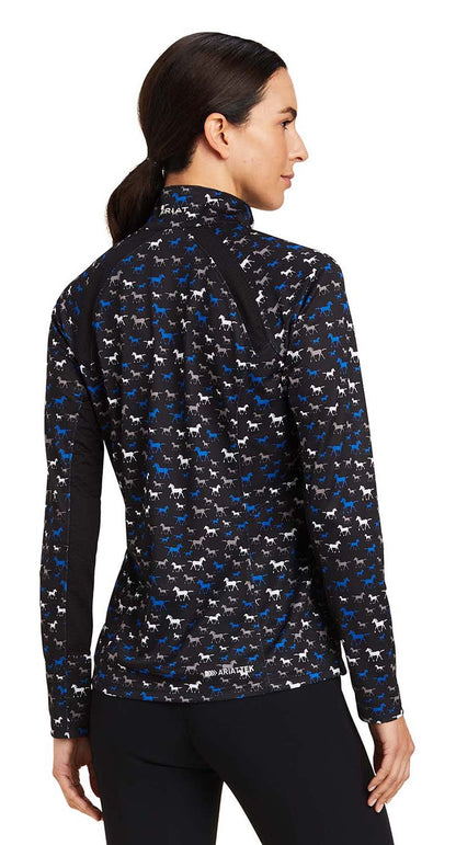 Ariat Womens Sunstopper 2.0 1/4 Zip Long Sleeve Baselayer