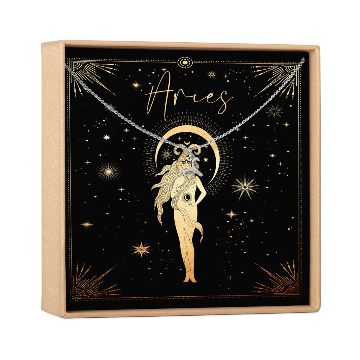 Aries Zodiac Deity Necklace