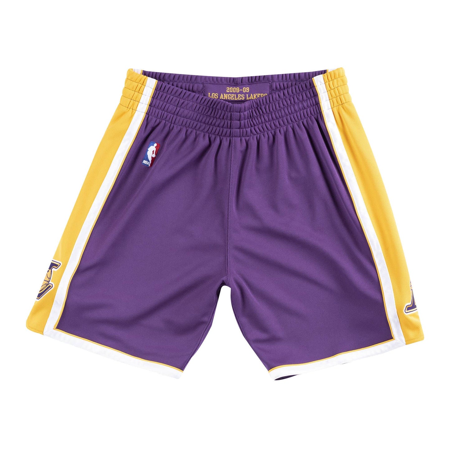 Mitchell & Ness Men's NBA Authentic Road Shorts Lakers 08-09