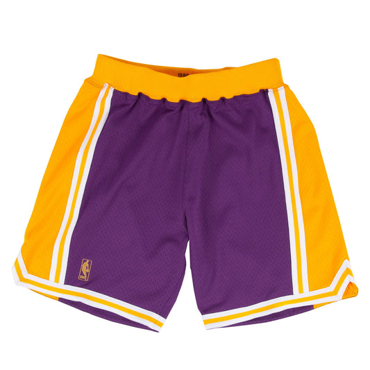 Mitchell & Ness Men's NBA Authentic Road Shorts - La Lakers 96-97