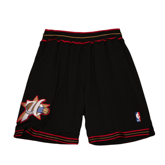 Mitchell & Ness Men's NBA Authentic Road Shorts 76Ers 97-98