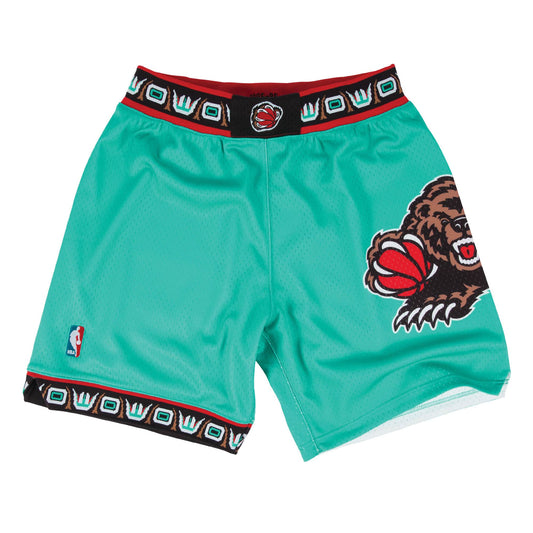 Mitchell & Ness Men's NBA Authentic Road Shorts - Vancouver Grizzlies 95-96