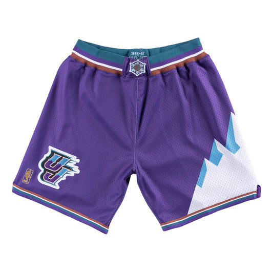 Men's Mitchell & Ness NBA Authentic Shorts - Utah Jazz 96-97