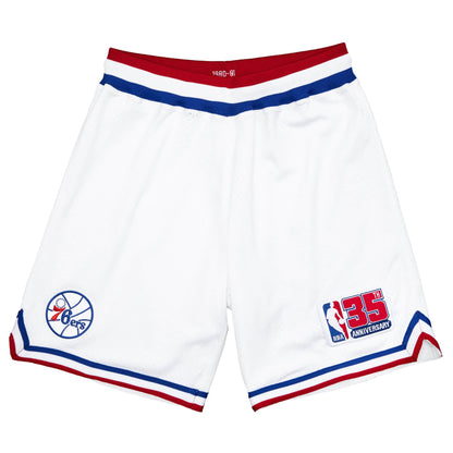 Mitchell & Ness Men's NBA Authentic Shorts 76Ers 80