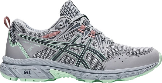 ASICS GEL-VENTURE 8 Wide Womens Trail Running Shoes — Piedmont Grey/Metropolis