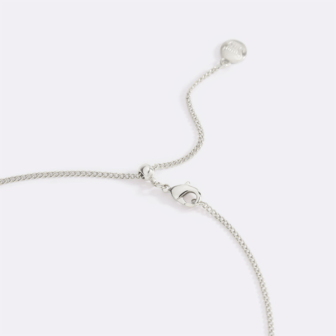Mint & Lily Italian Milano Sterling Silver Adjustable Chain Necklace