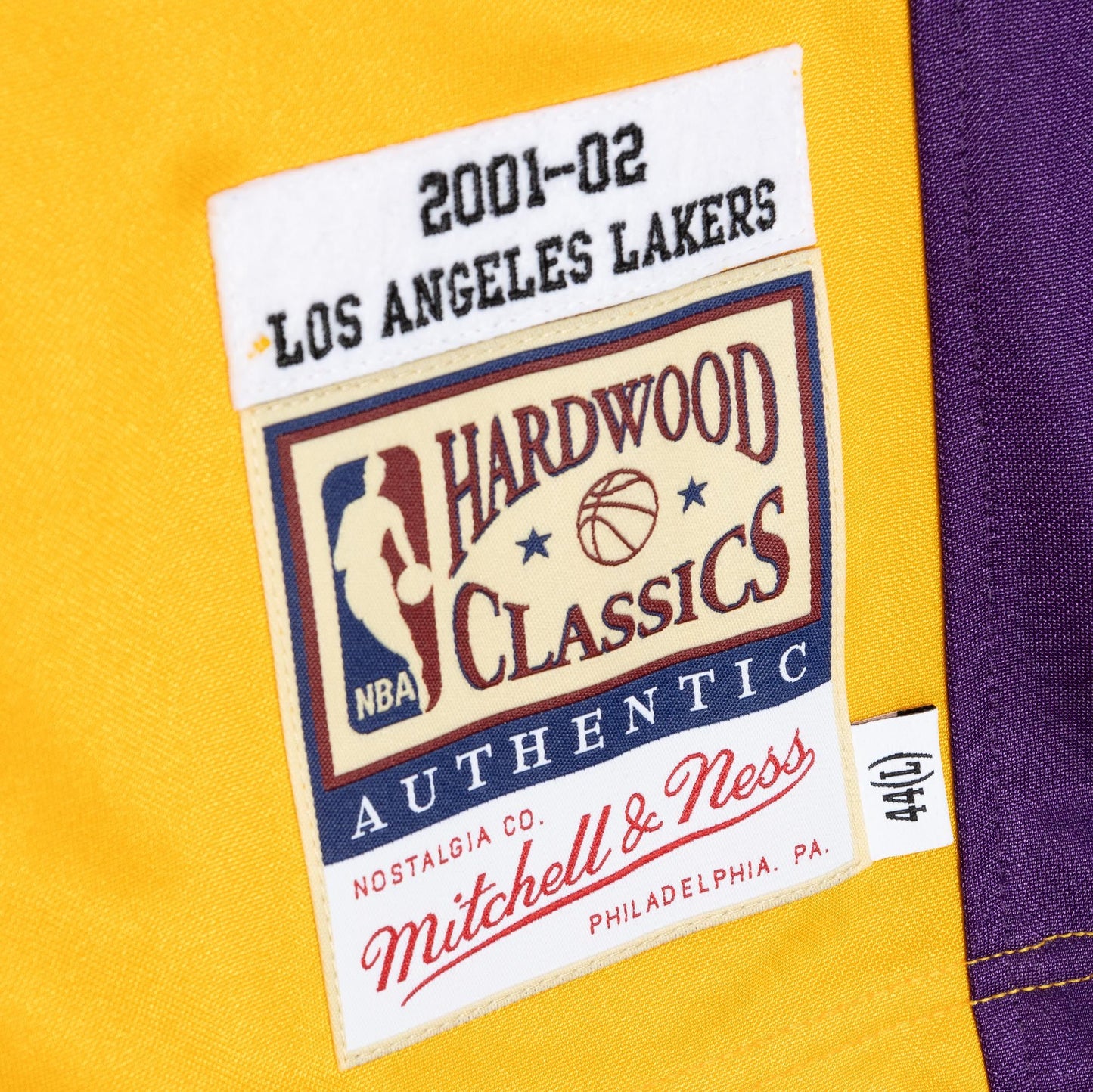 Mitchell & Ness Men's NBA Authentic Shooting Shirt Lakers 2001