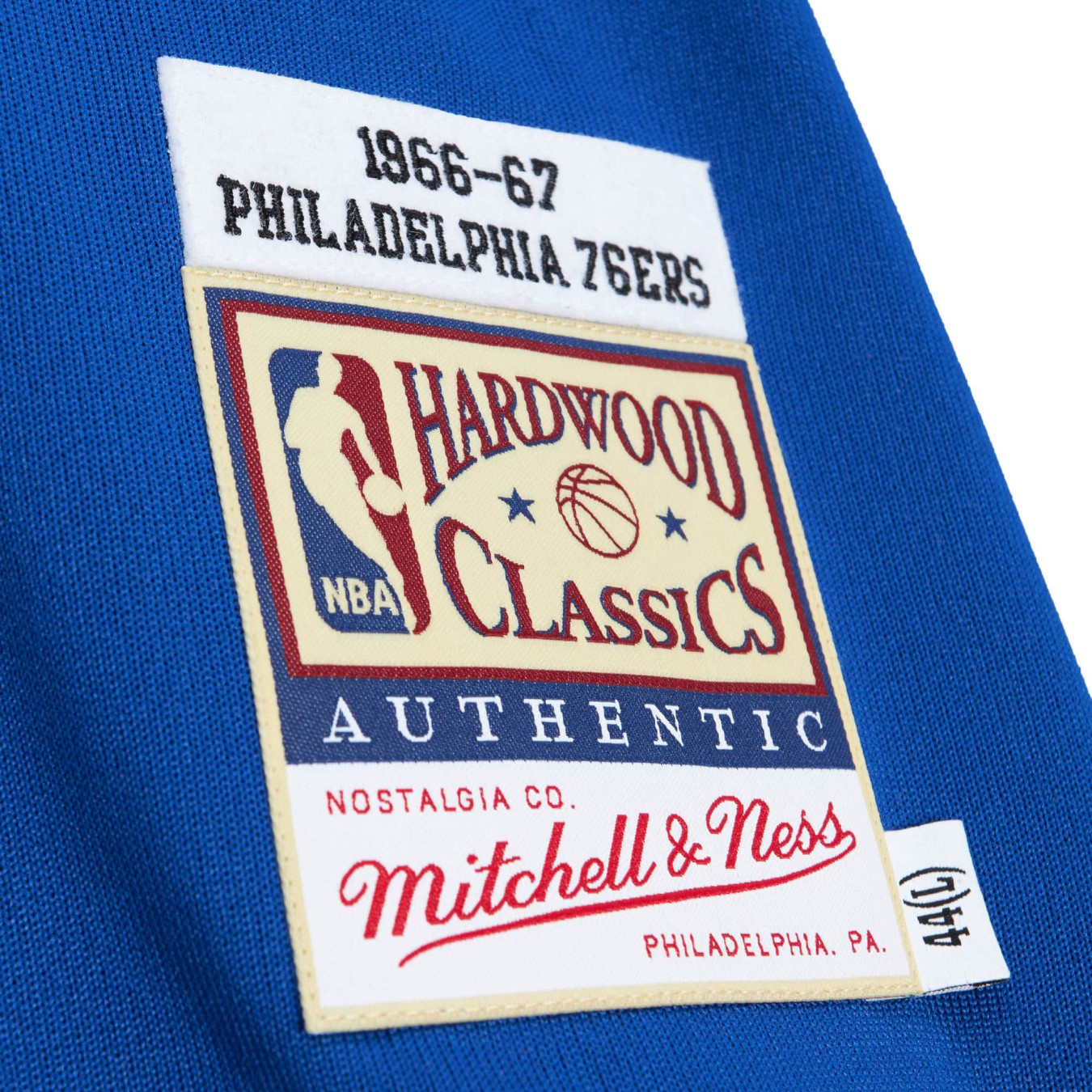 Mitchell & Ness Men's NBA Shooting Shirt 76Ers 1966 Shooting Shirt