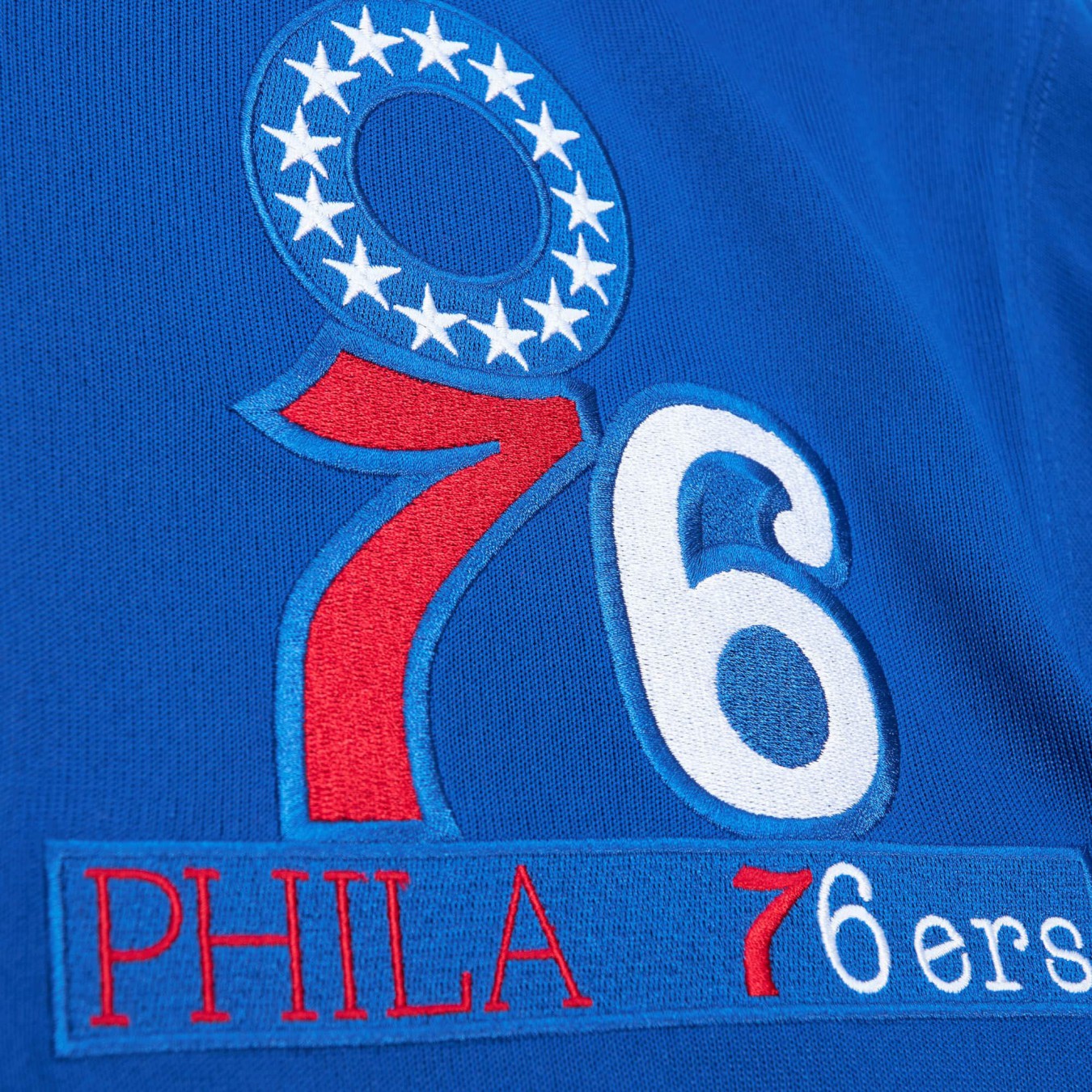 Mitchell & Ness Men's NBA Shooting Shirt 76Ers 1966 Shooting Shirt