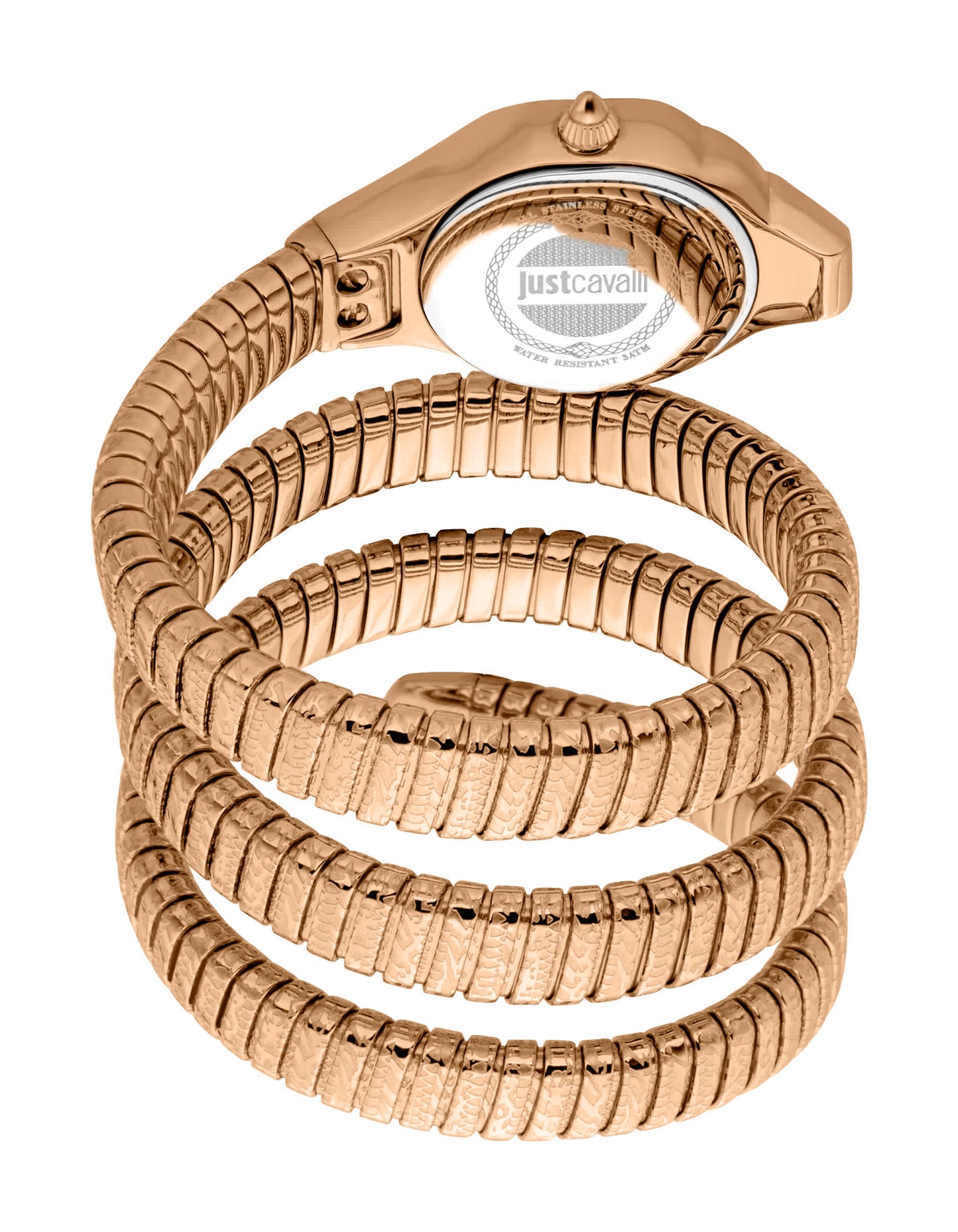 Just Cavalli Women's Snake 316L Stainless Steel Watch Jc1l271m0075