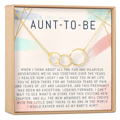 Aunt to Be Necklace, Multiple Styles Necklace