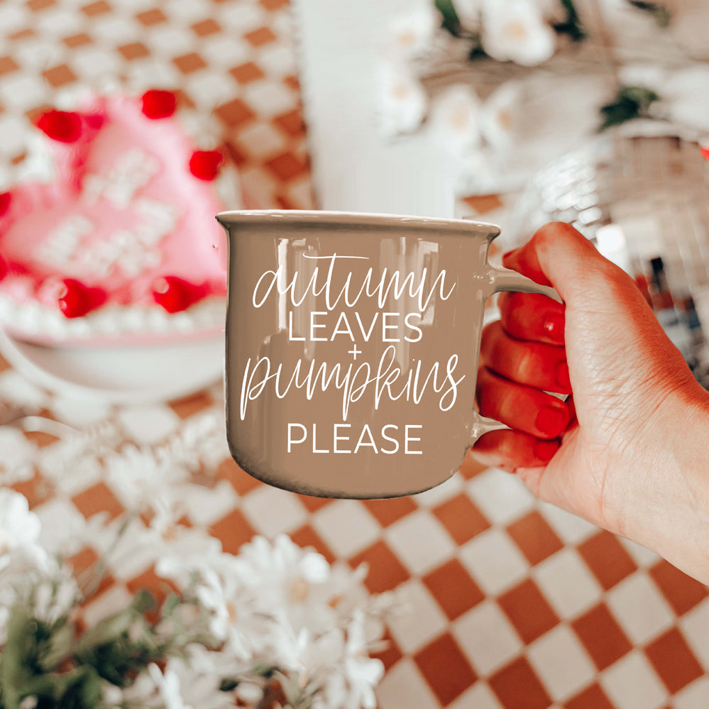Autumn Leaves Mug by Gia Roma