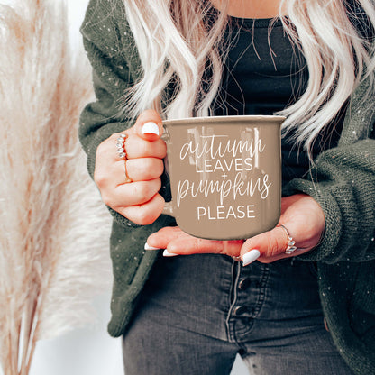 Autumn Leaves Mug by Gia Roma