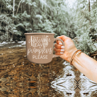 Autumn Leaves Mug by Gia Roma