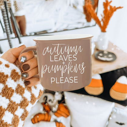 Autumn Leaves Mug by Gia Roma