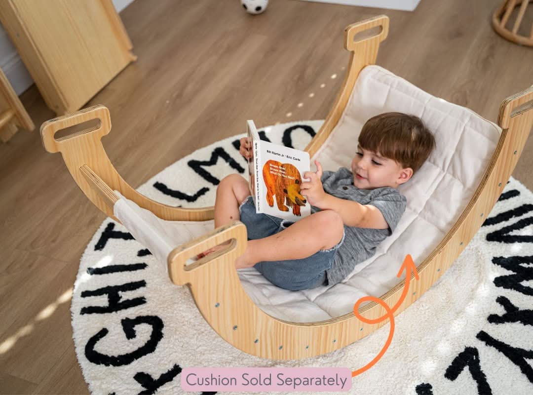 Hazel | Pikler Triangle, Slide & Rocker Set