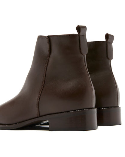 BROWN LEATHER-