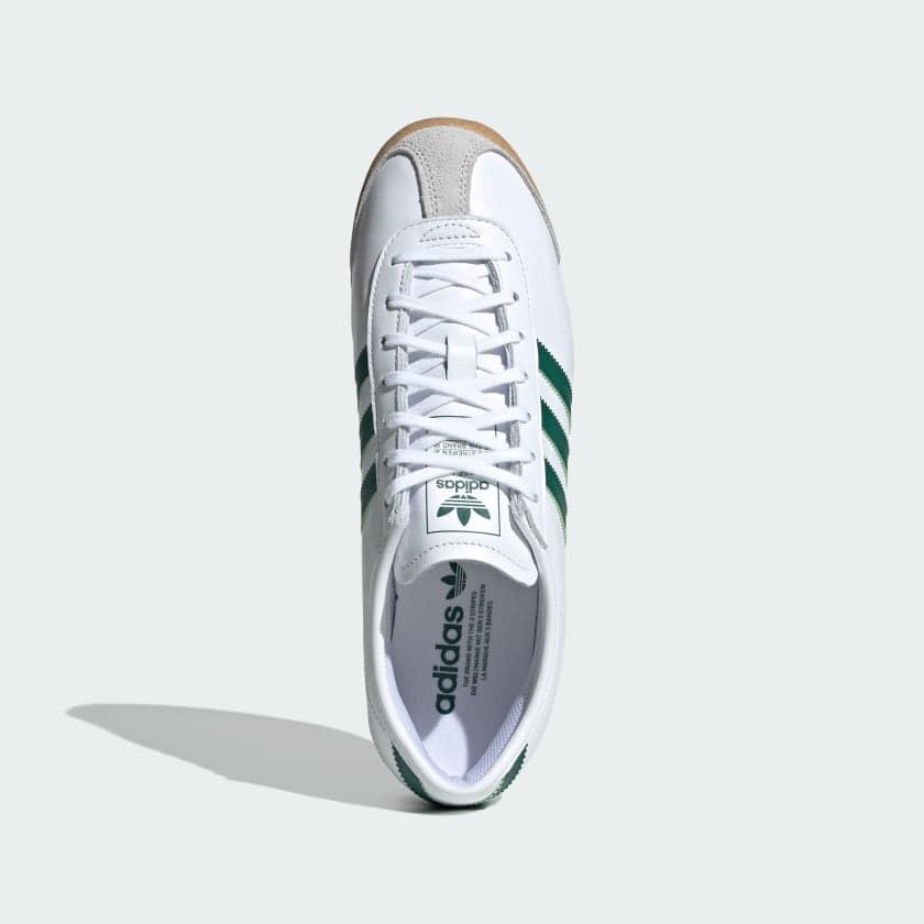 Cloud White / Collegiate Green / Gum-