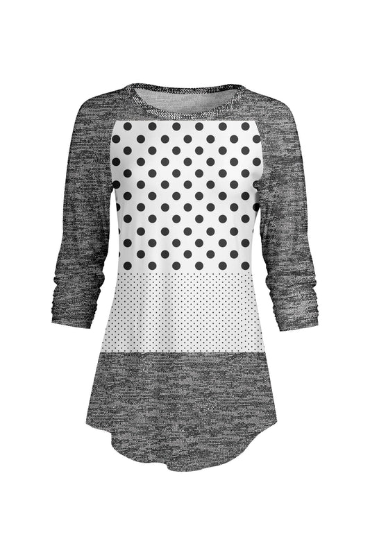 Black & White Dot Patchwork-