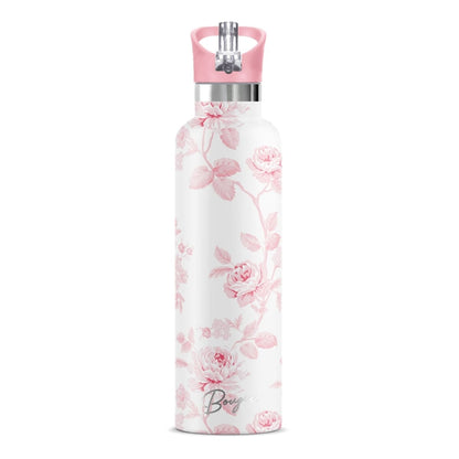 White & Pink-