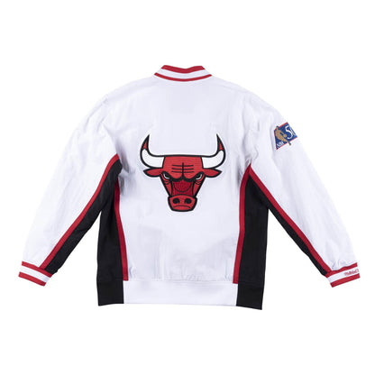 Mitchell & Ness Men's NBA Authentic Warm Up Jacket 1996 Chicago Bulls Jackets