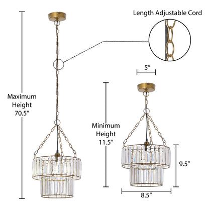 Gold/Clear-