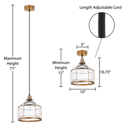 Brass/Clear-