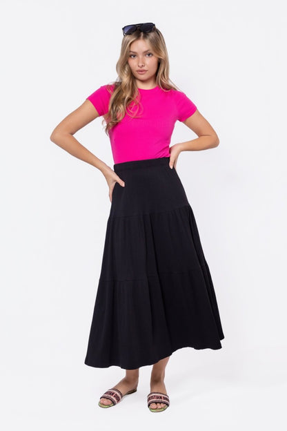 Ayla Skirt 33" (Black)