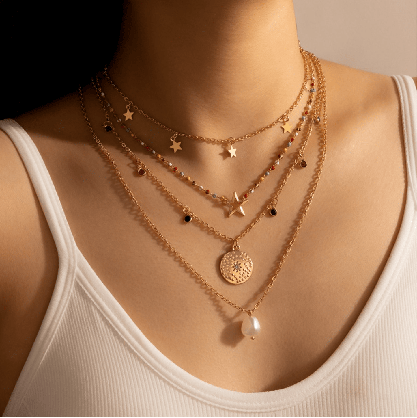 Pearl / Gold-