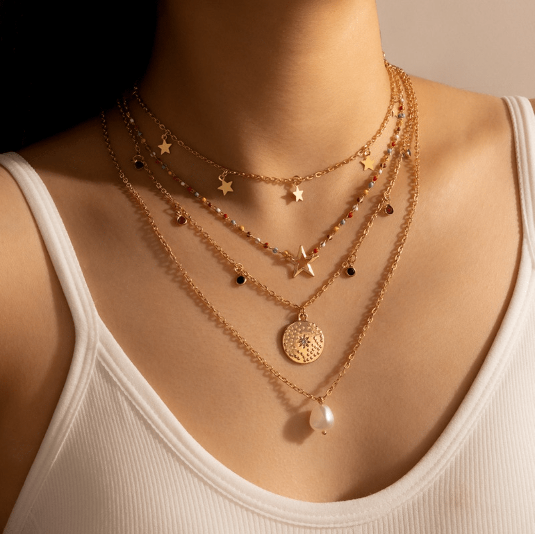 Pearl / Gold-