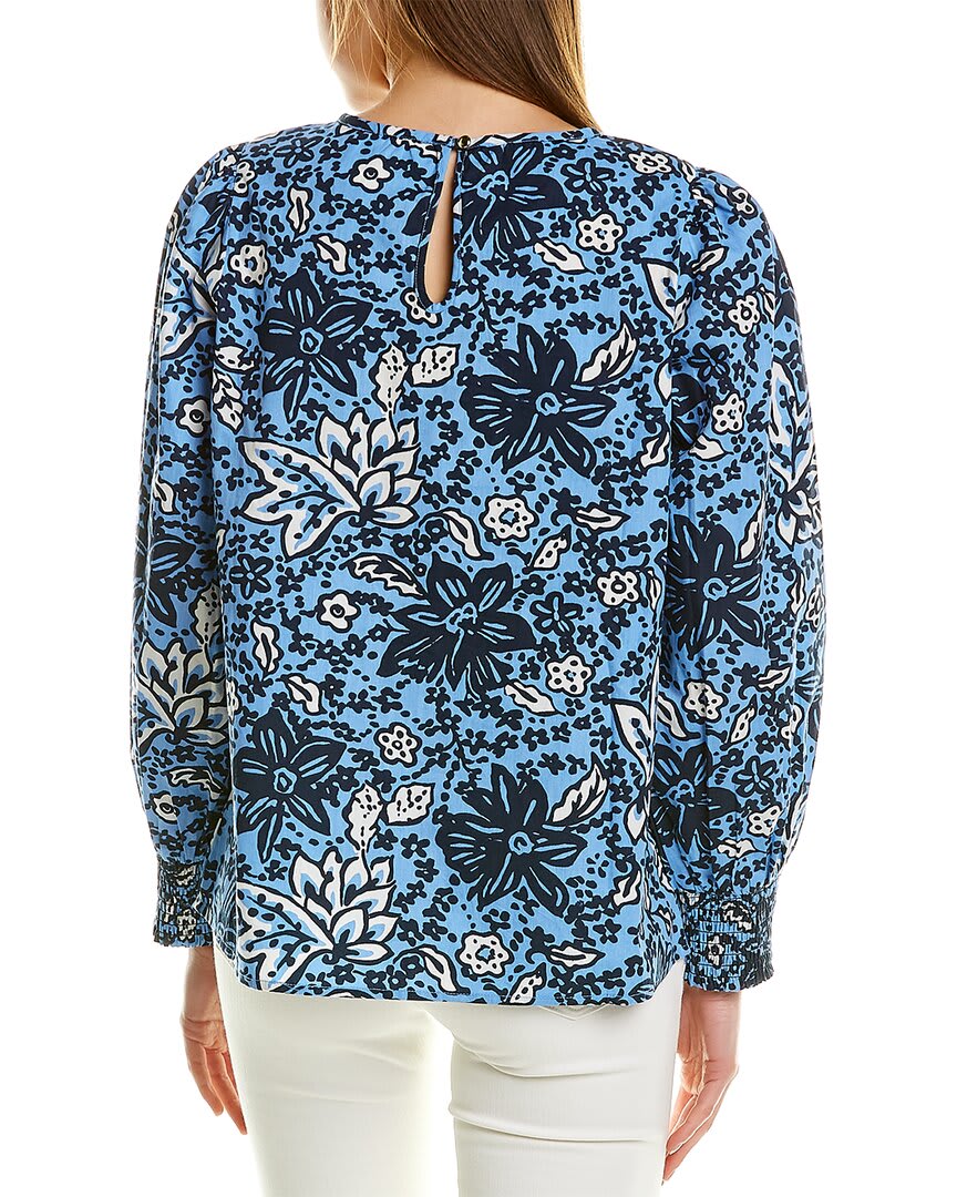 BLFLO-BLUE FLORAL PRINT-