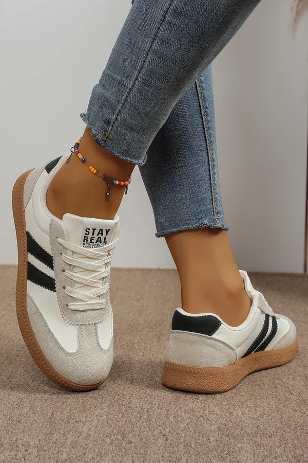 Threaded Pear Harper Leather Lace Up Shoes
