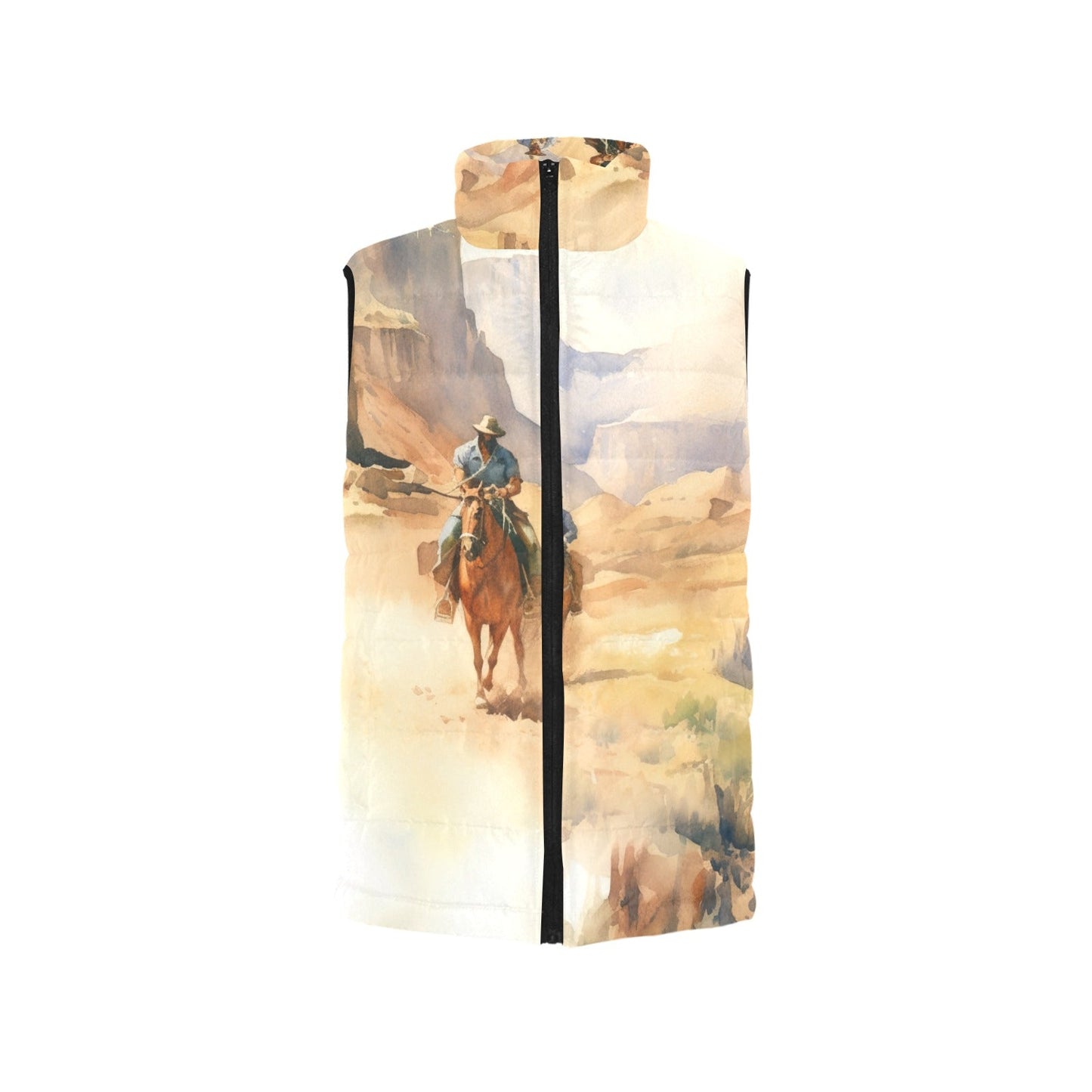 Baha Ranch Canyon Cowboy Puffy Vest