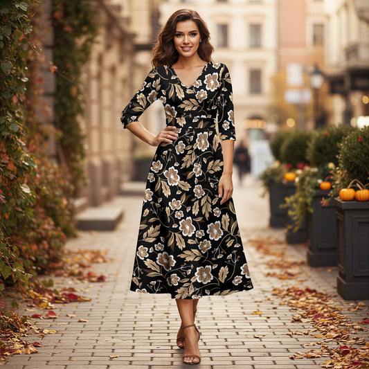 Black and Beige-